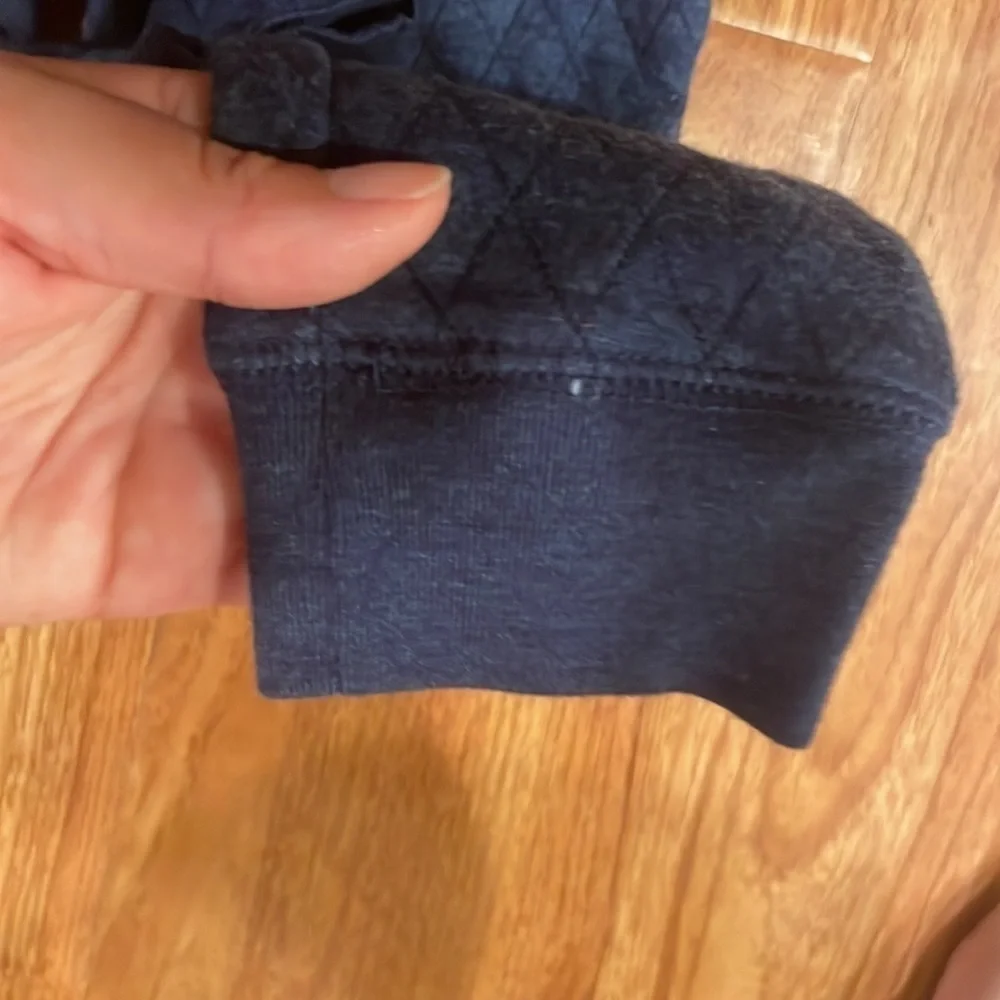 NWT TODDLER 2T OSHKOSH NAVY BLUE JOGGER PANTS QUILTED STYLE​​​​​​​